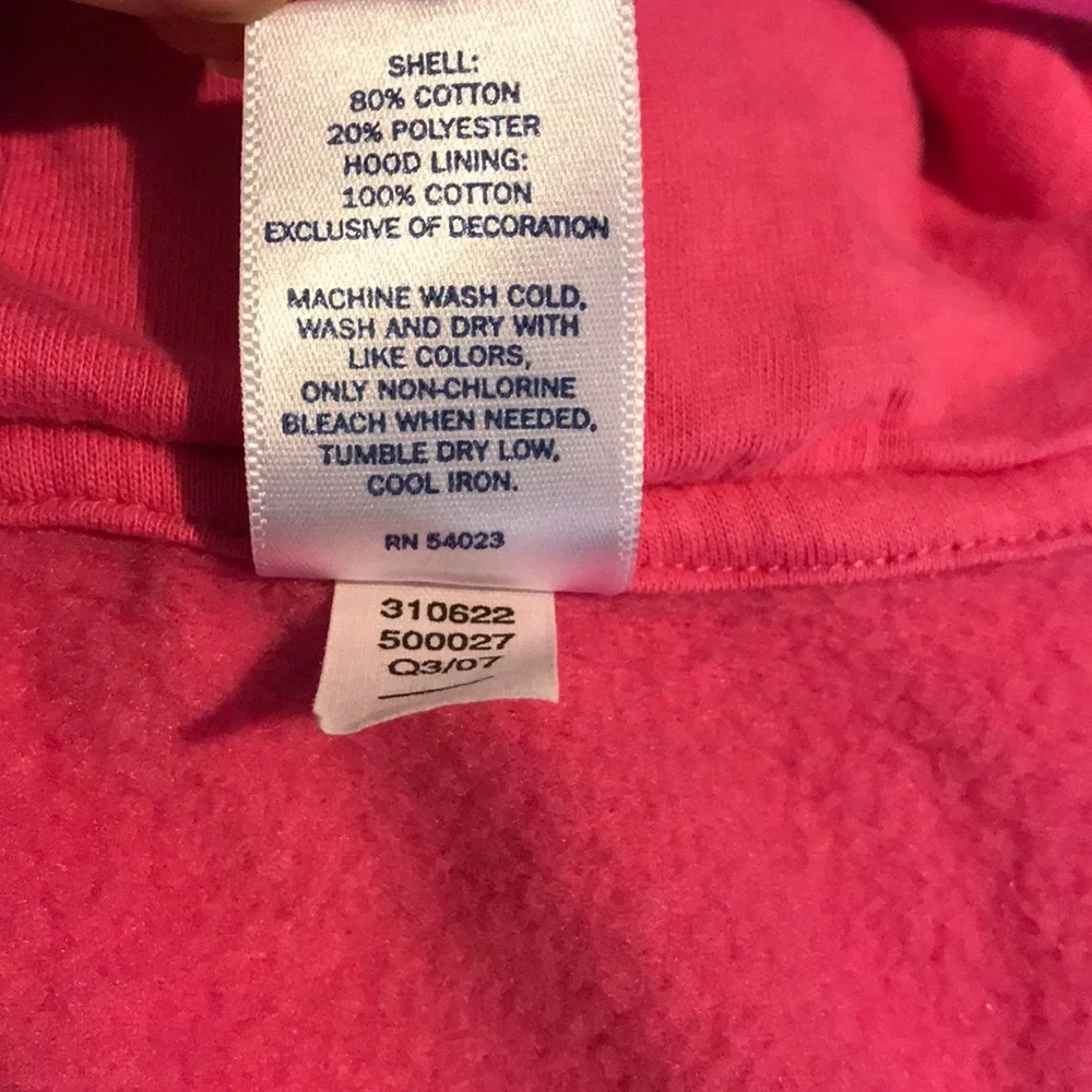 Old navy pink baby zipper sweater hoodie